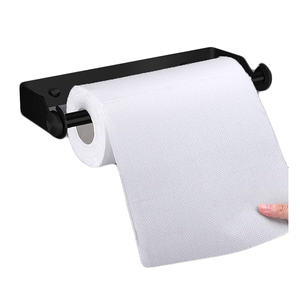 HADIYA NOOR HANDICRAFT Porte-rouleau de papier toilette en métal de luxe, écologique, imperméable, à fixer au mur, pour la maison - Product Image 1