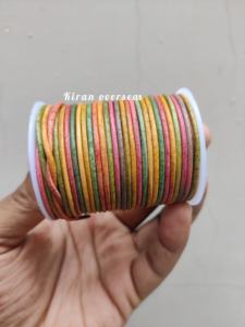 Hecho a mano 5mm patrón redondo cuero de vaca Bolo cordón fuerte suave 1-4mm accesorios de joyería para la moda esencial para la fabricación de joyas - Product Image 5