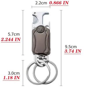 Llavero LED 2 en 1 con Spinner, Herramienta EDC Multifuncional Popular para Hombres, Spinner Fidget 4 en 1 - Product Image 4