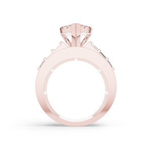 Anillo de Compromiso para Mujer Aurum Diam AURG-131 con Diamante Sintético Cultivado en Laboratorio, Corte Brillante, Color E, Certificado EGL, Plata 925, Lujoso - Product Image 6