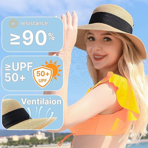 Sombrero de Verano para Uso en Exteriores, Protección Solar, Secado Rápido, Ligero, para Hombres y Mujeres, a Bajo Precio - Product Image 3