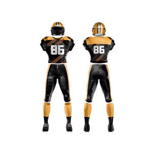 Customized Durable American Football Jerseys Short High Quality Sublimation Printed Moisture-Wicking Four-Way Stretch Uniforms - Product Image 3