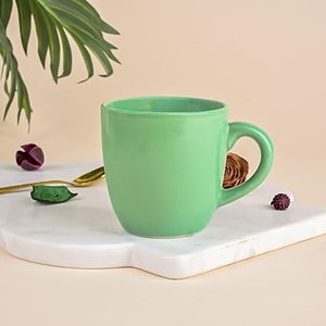 Vibrant Green Ceramic <b>Tea</b> Cup Set of 2 - Product Image 3