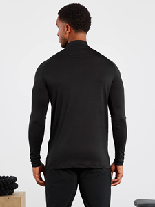Conjunto de Sudadera con Capucha y Cuello Alto con Cierre de Cremallera para Mujer, para Deportes de Invierno, Corte Holgado, con Pantalones Cortos de Forro Polar, Tejido Transpirable 3D Antibacteriano y Ecológico - Product Image 3
