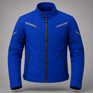 Chaqueta de Motocicleta Reflectante Personalizada al por Mayor, Impermeable, Resistente al Viento, Textil de Seguridad, Chaqueta de Motocross - Product Image 1