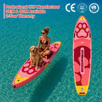 Planche de paddle gonflable SUP Drop Stitch 11'6"*35"*6'' pour la pêche, fabriquée en Chine, en vente