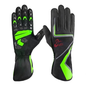 Custom Kart Racing <b>Gloves</b> Non-Slip Breathable Polyester Full Finger Windproof Outdoor Sports <b>Touch</b> Screen <b>Gloves</b> - Product Image 2