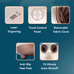 Dispositivo <span class=keywords><strong>de</strong></span> Bienestar Todo en Uno para Pies, Trata Pies, Manos, Brazos, Hombros y Cabeza, Pulsaciones <span class=keywords><strong>de</strong></span> 3 Frecuencias, Calentamiento por Infrarrojos Lejanos, Cubierta Higiénica - Product Image 4