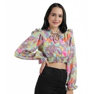Women’s Stylish Longline <b>Tunic</b> Shirt Casual Relaxed Fit Button Down <b>Top</b> for Daily Wear - Product Image 3