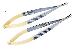 Vannas Scissor Premium Stainless Steel Straight Curved Reusable Ophthalmic <b>Neurosurgery</b> Aesthetic Micro Surgery Surgical Tool - Product Image 3