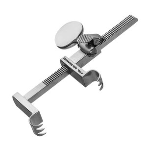 Retractor Quirúrgico de Acero Inoxidable de Alta Resistencia con Diseño de Precisión para Aproximación de Costillas Cardiovasculares Bailey Rib Contractor - Product Image 5
