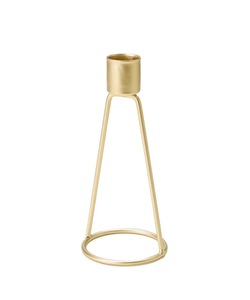 Support de bougie pilier sur mesure en fer plaqué laiton, fait main, pour centre de table de mariage, décoration de table pour fêtes à domicile - Product Image 2