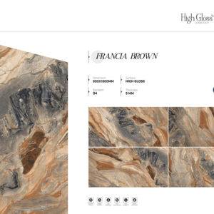 Colección de Cerámica Urbana de Alto Brillo 800x1600 1200x1800 750x1500mm Diseñada para Arquitectura Moderna con Acabado Reflectante Limpio - Product Image 1