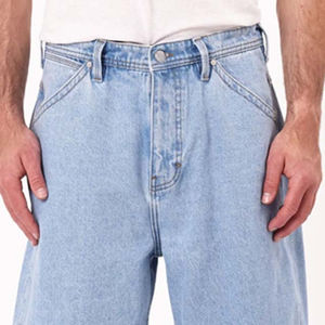 <b>Men's</b> Denim <b>Jeans</b> Vintage Street Wear Wide Leg Pants <b>High</b> <b>Waist</b> <b>Jeans</b> Pants at Wholesale OEM <b>Men</b> Denim Pant Cheap Price - Product Image 6