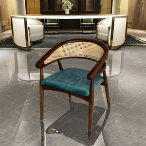 Fauteuil Lounge Moderne de Style Mid-Century Contemporain - Design Industriel en Bois Massif Portable pour Salon Appartement Hôpital - Product Image 3