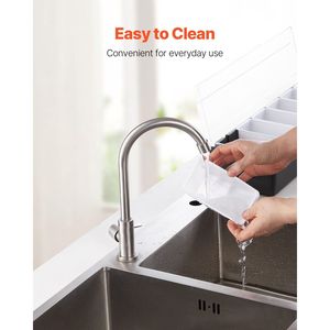 Contenitore Refrigerato per Condimenti a 6 Scomparti, Vassoio Refrigerato per Guarnizioni da Bar, Server per Bevande in Acrilico Trasparente Premium - Product Image 6