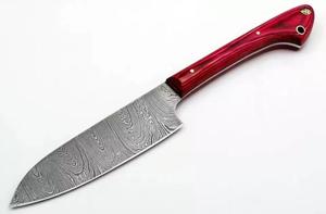 Handmade 8-Inch Damascus Steel Chef <b>Knife</b> Razor <b>Sharp</b> Eco-Friendly Non-Stick Coating Dishwasher Safe for Meat Vegetables - Product Image 5