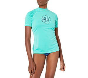Bjj – chemises de compression à manches courtes pour femmes, protections anti-éruption, tissu ultra doux avec impression personnalisée - Product Image 1