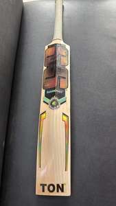 Bate de Críquet de Madera de Sauce Inglés de Alta Calidad con Mango Corto, Ecológico, Ligero, Multicolor, para Jugadores Ingleses - Product Image 5