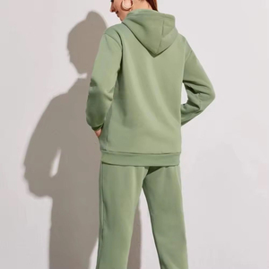 Ensemble de survêtement décontracté surdimensionné pour femmes, deux pièces, respirant, léger, 100% coton, streetwear, entraînement, jogging - Product Image 2