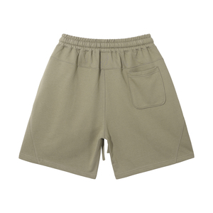 กางเกงขาสั้นผ้าฝ้ายแท้ 380 กรัม รุ่นใหม่ สปริง/ซัมเมอร์ สไตล์ไฮสตรีท ทรงหลวม มีเชือกผูกเอว สวมใส่สบายๆ - Product Image 2