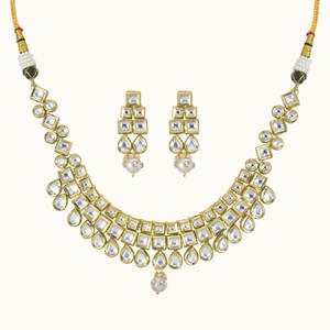 Kanhai Jewels Women's Antique Classic Necklace <b>Earring</b> Sets Titanium Plating Copper Alloy Crystal Rhinestone Wholesale 17538 - Product Image 3