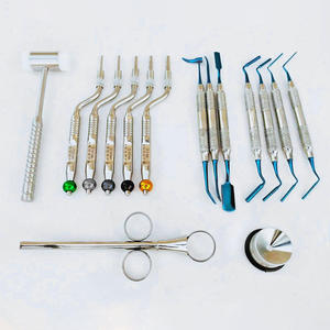 New Best Dental Implant Surgery Kit Sinus Lift Osteotome Bone Graft Packer Carrier Mallet Surgical <b>instruments</b> By Grip Surgical - Product Image 1
