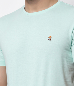 Camiseta de Algodón Estampada para Hombre, Estilo Casual, Cuello Redondo, Manga Corta, Transpirable, Corte Regular, para Uso Diario, OEM ODM - Product Image 5