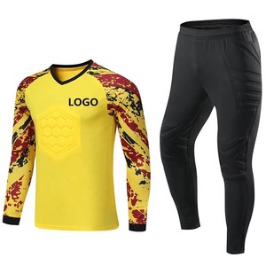 Camiseta de Portero al por Mayor con Logotipo Personalizado, Camiseta de Fútbol de Manga Larga para Portero - Product Image 4