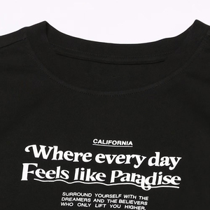 Venta en Línea de Camisetas Cortas de Moda Urbana para Mujer, Camisetas Cortas de Secado Rápido para Verano, Personalizadas - Product Image 5