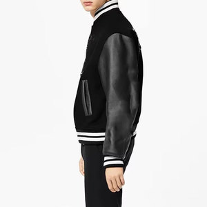 OEM Men's Streetwear Varsity <b>Jacket</b> Oversized Fit Letterman Winter <b>Jacket</b> Fashion Casual Outerwear Button Closure Varsity <b>Jacket</b> - Product Image 2
