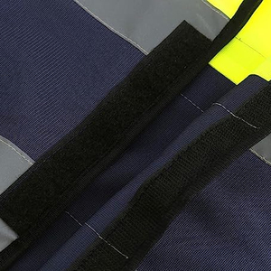 เสื้อกั๊กนิรภัยพร้อมแถบสะท้อนแสง มีซิปและกระเป๋า เสื้อกั๊กทำงาน ปรับแต่งได้ ชุดทำงานเพื่อความปลอดภัย ราคาขายส่ง - Product Image 5