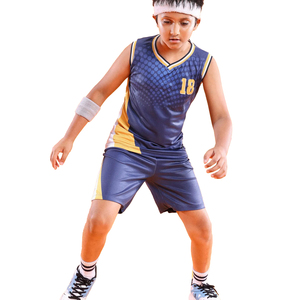 custom made basketball uniform for youth unisex sublimation teamwear kids team basket ball team wear boys jerseys and shorts set - Product Image 1