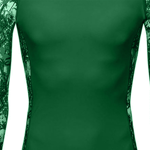 Wholesale Customized Soft Round Neck Long Sleeve <b>Compression</b> <b>Shirt</b> <b>Men's</b> Quick Drying Fitness <b>Compression</b> Fitness Plush Tights - Product Image 4
