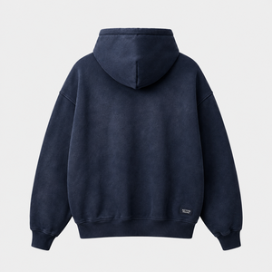 Sudadera con Capucha Oversize Active Squad, Teñido Degradado, Algodón French Terry, Diseño Casual para Hombre con Bolsillos, Otoño 2026 - Product Image 2