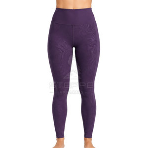 Leggings de compression pour femmes, taille haute, respirants, séchage rapide, longueur intégrale, tissu extensible, fitness, course à pied, entraînement athlétique - Product Image 2