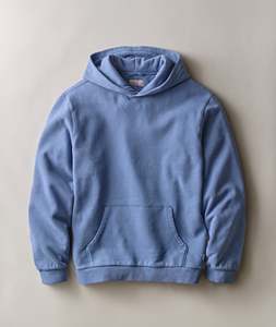 High Quality No <b>Strings</b> Fleece Oversized Polyester/Cotton Blend Pullover Hoodie Wholesale Custom Logo Printing Embroidered Men's - Product Image 5
