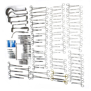 Premium German Quality Laparotomy Surgical <b>Instrument</b> Set Medical Grade Abdominal Surgery Kit Stainless Steel <b>Instruments</b> CE ISO - Product Image 5