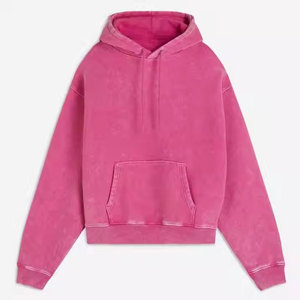 Nouvel Arrivage – Meilleure Vente : Sweat à Capuche Confortable Effet Délavé, Nouveau Design, Grammage Lourd, Uni, Hiver, 100% Coton - Product Image 1