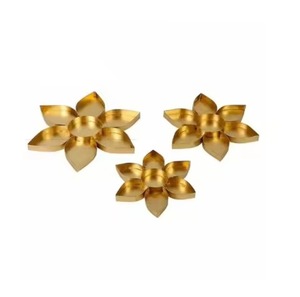 ชามโลหะ urli ของตกแต่งบ้านดีไซน์เนอร์สไตล์วินเทจตกแต่งสไตล์ชาติพันธุ์ - Product Image 1