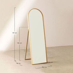 Home Room <b>Wall</b> Decor Full-Length <b>Mirror</b> Body Standing Glass Adhesive Unbreakable Floor <b>Mirror</b> - Product Image 4