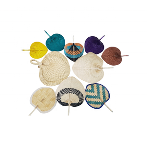 Ventilateur à main en feuille de palmier en bambou non pliant du Vietnam 99 données d'or en gros meilleur prix de qualité - Product Image 4