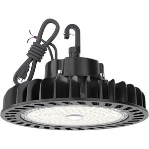 Projecteur LED UFO 150W homologué UL pour éclairage industriel, 21 750 lm, 5000 K, 110 V, dimmable, avec câble de 5 m et crochet US, alternative aux projecteurs LED pour entrepôts. - Product Image 1