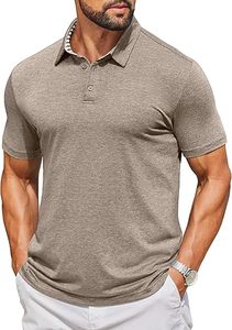 Camisetas Polo Casuales de Talla Grande 100% Algodón para Hombre - Tejido de Punto Estampado Transpirable y de Secado Rápido de Manga Corta - Product Image 2