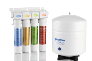 Hệ thống RO 4 giai đoạn 120g với bộ lọc nước thay đổi nhanh và bể thép <span class=keywords><strong>2</strong></span> gallon - Product Image 4