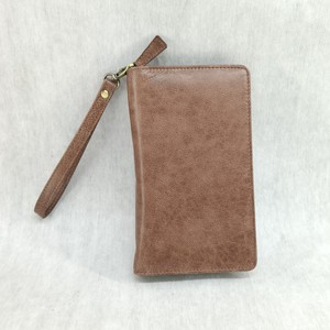 Leather Crazy Horse Vintage Luxury Zipper Closure Mobile <b>Wallet</b> RFID Passport Document Family Card <b>Holder</b> Long Women Men's 2026 - Product Image 5