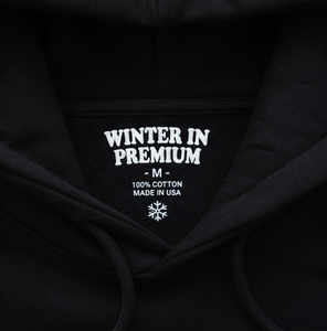 Baggy Hoodie Heavyweight Fleece Pullover Puff Printed Hoodie Oversized Winter Hood <b>Top</b> Cotton French Terry Pullover Sweatshirt - Product Image 5