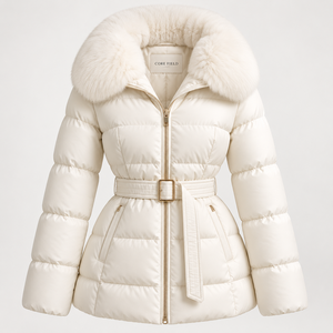 OEM <b>Women's</b> <b>Waterproof</b> Breathable Eco-Friendly Hooded Camouflage Quilted Puffer <b>Jacket</b> Custom Embroidery Logo <b>Plus</b> <b>Size</b> Cotton - Product Image 4