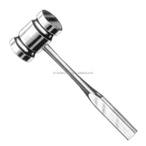 Super Quality A-1 VERITAS Bone Surgery Mallet Hammer Stainless Steel Orthopedic <b>Instruments</b> | sutur kitmedic <b>instrument</b> - Product Image 4