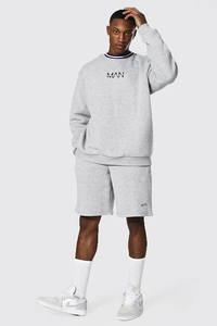 Custom High Quality Men's Summer Casual Two Pieces Crop Top Hoodie Short Pants Set Sports Jogger Set Biker Shorts Set Breathable - Product Image 2